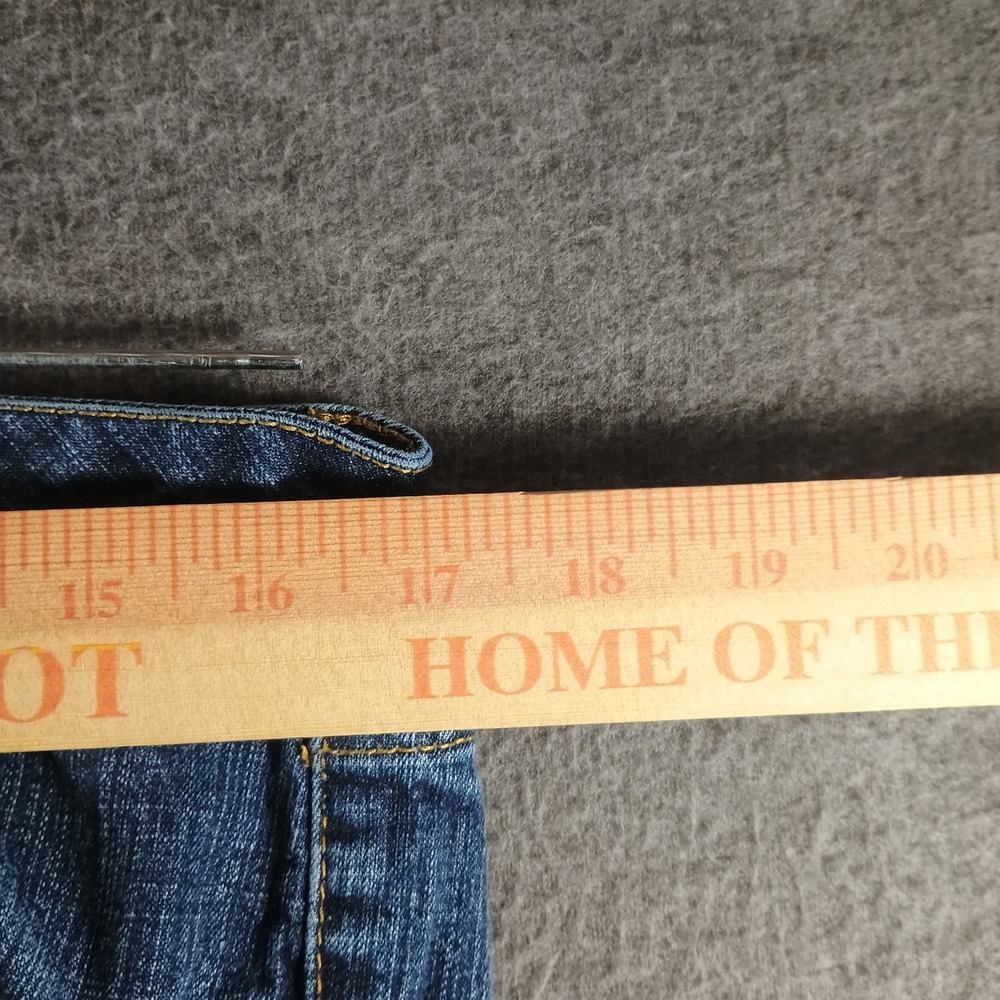 Arizona Jean Co Women 15 Short/Bajo Boot Cut Fit‎ Medium Wash - Picture 7 of 10